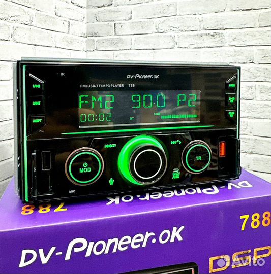 Автомагнитола DV Pionner Ok 788 DSp Bluetooth