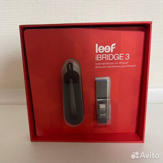 Leef iBridge 3 — флешка для iPhone/iPad 32GB*
