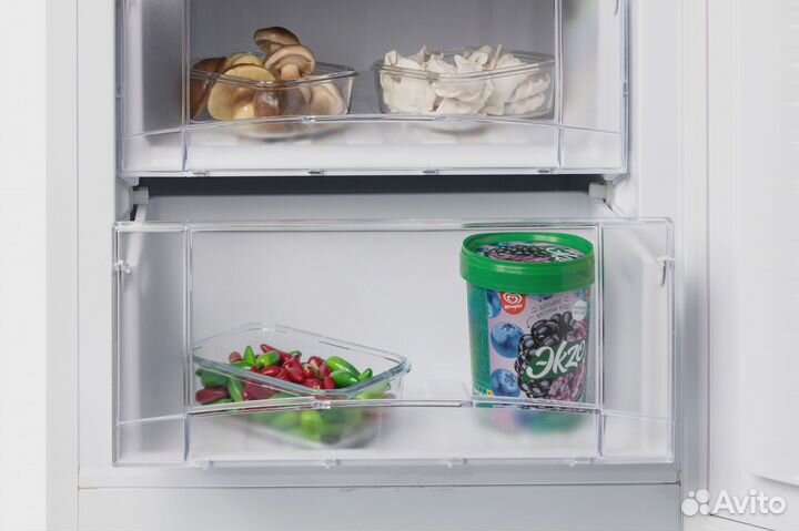 Холодильник Nordfrost NRB 154 W 2-хкамерн. белый мат