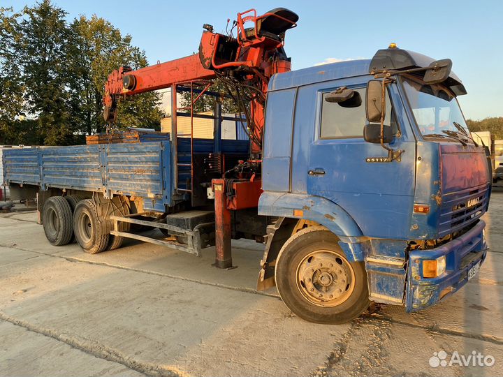 КамАЗ 65117 с КМУ, 2013