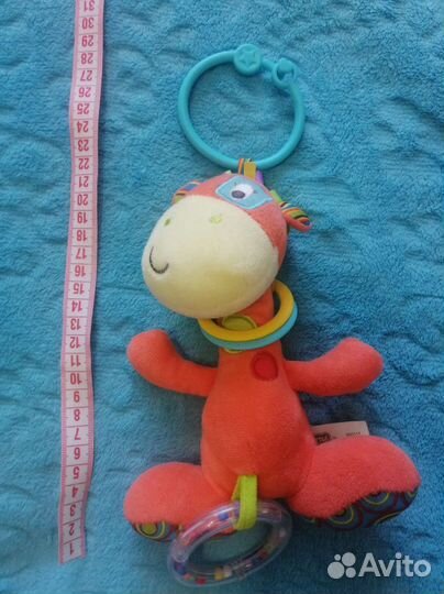 Игрушки на коляску или в манеж 4шт