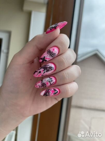 Маникюр с покрытием гель лак Мастер маникюра