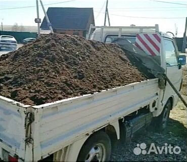 Перегной, навоз, чернозём щебень, песок