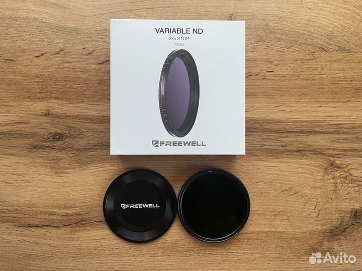 ND Фильтр Freewell 2-5 stops 72mm