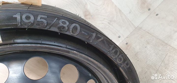 Запасное колесо докатка r17 195 80