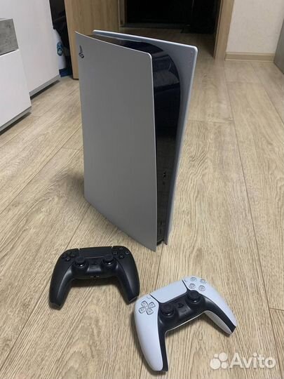 Sony playstation 5 ps5 с дисководом 2 джойстика