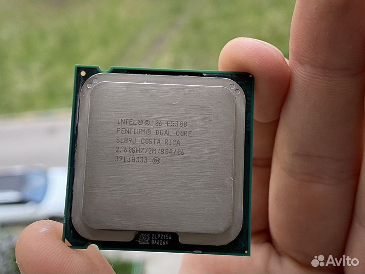 Процессор Intel pentium dual core