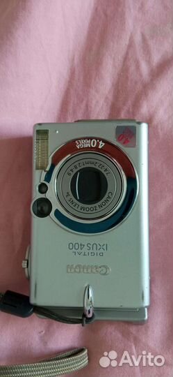 Фотоаппарат canon ixus 400