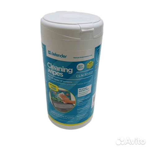 Салфетки для экранов Defender CLN 30322 Optima