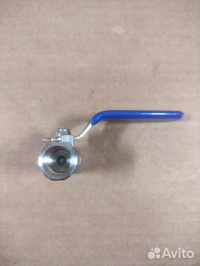 Кран нержавеющий шаровый (резьба 1/4