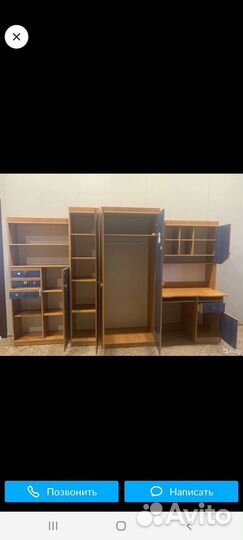 Детская стенка со столом