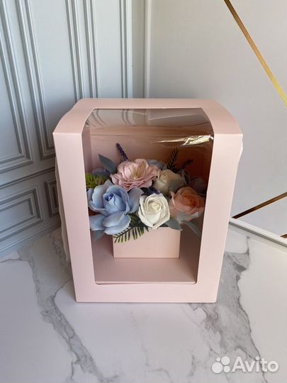 Мыльные цветы