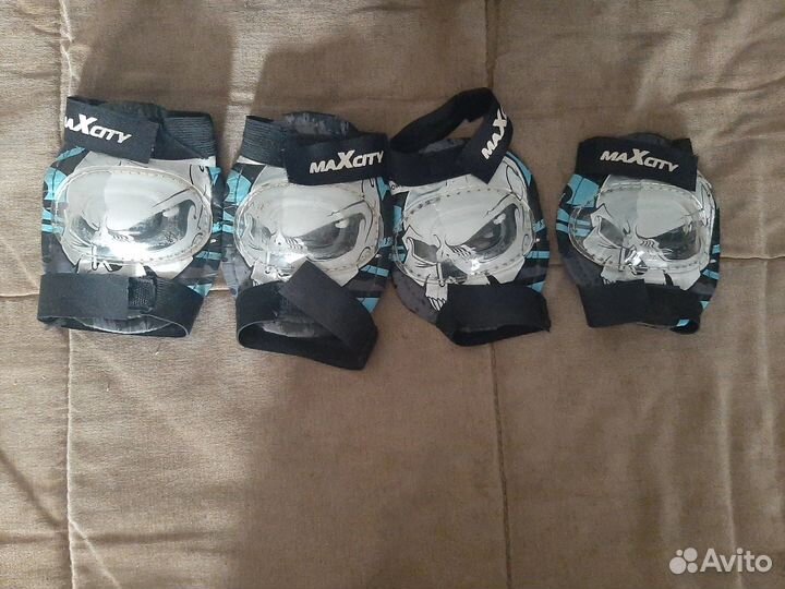 Ролики детские комплект Шлем, наколенники, логти