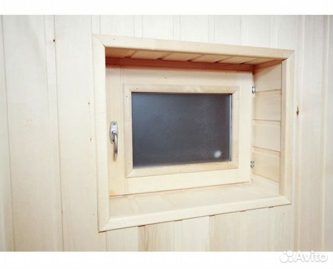 Деревянные окна для бани