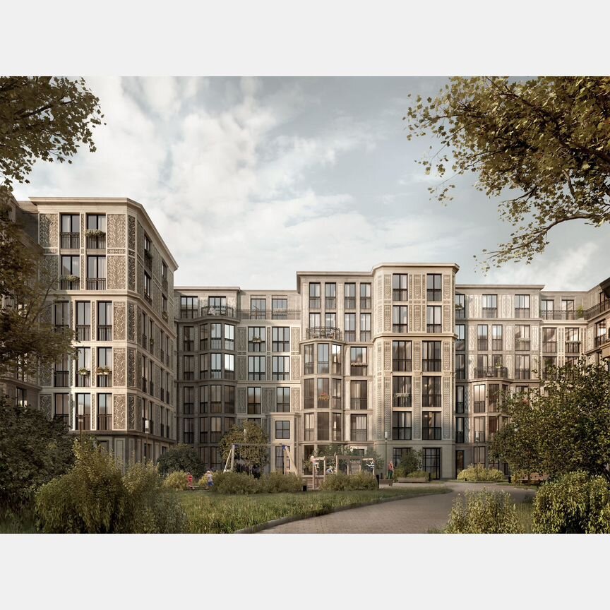 1-к. квартира, 79,8 м², 4/7 эт.