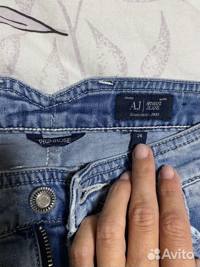 Armani jeans джинсы 26