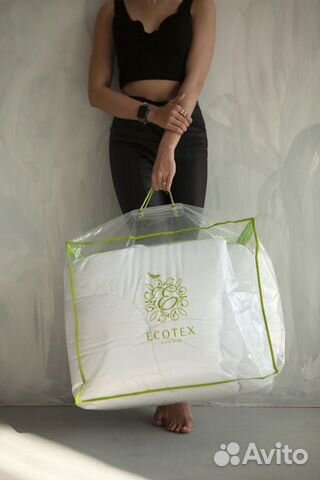 Двуспальное одеяло Ecotex Комфорт 200х220, Fiber