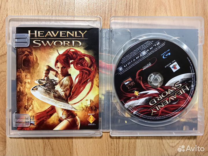 Heavenly sword диск PS3