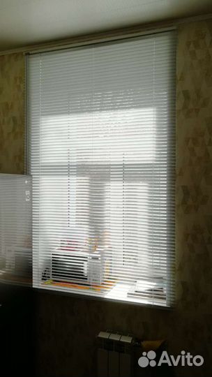 Жалюзи горизонтальные, готовые размеры, в ассортим