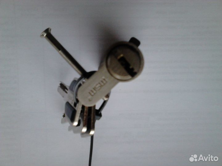 Личинка замка с вертушкой 60 мм, Цилиндровый механ