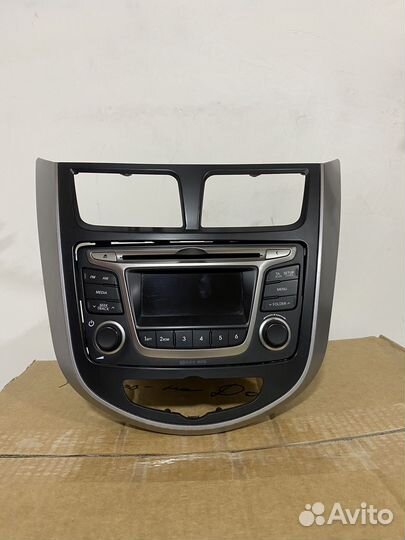 Магнитола hyundai solaris 1