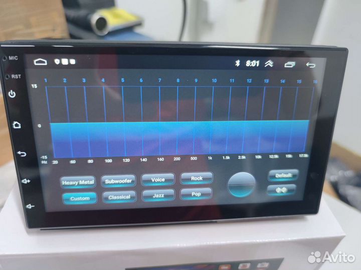 Магнитола 2-DIN Hoxiao, 1/16, Android 10