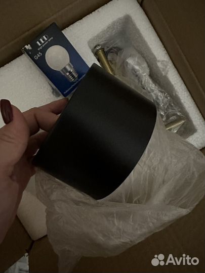 Светильник новый