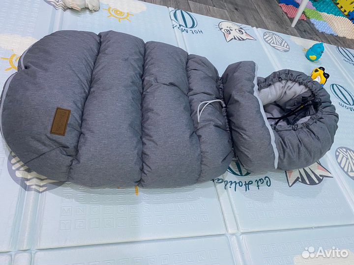 Зимний конверт в коляску mansita