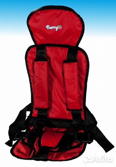 Автокресла бескаркасные от 1 года