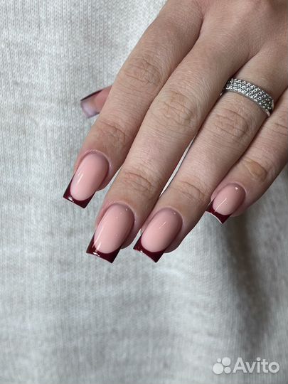 Маникюр укрепление наращивание