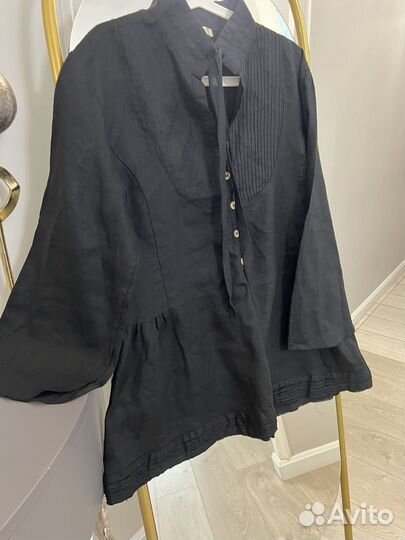 Блузка льняное