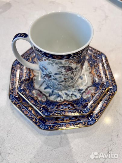 Японская чайная пара и костяного фарфора