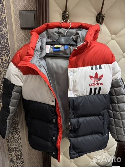 Пуховик детский зимний 140