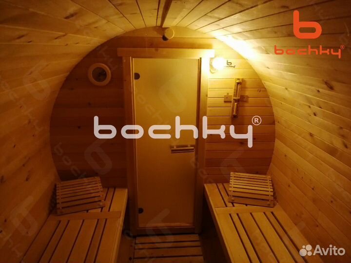 Баня-бочка 2,58 м круглая от производителя