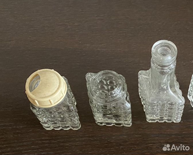 Баночки для специй СССР из набора Звезда