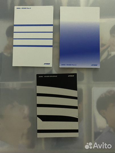 Ateez официальные карты Юнхо Минги