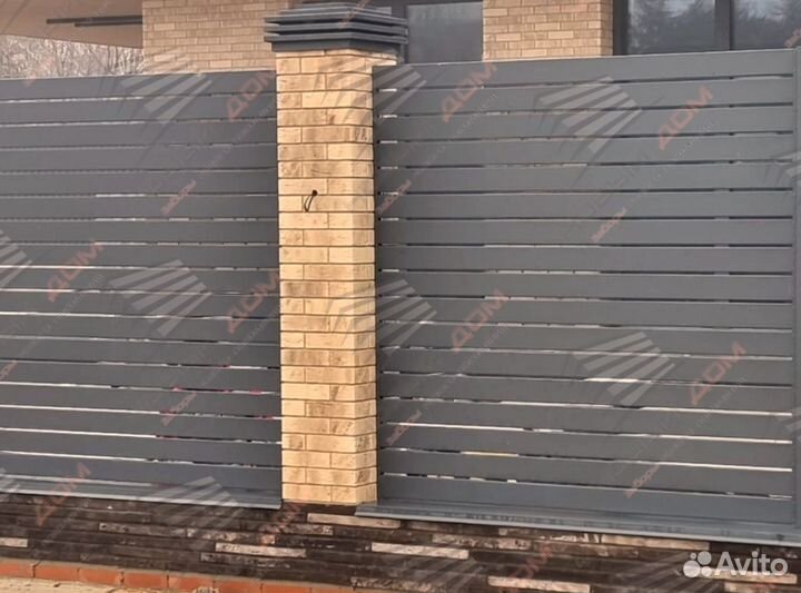 Забор Ранчо горизонтальный