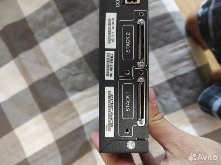 Коммутатор Cisco Catalyst WS-C3750G-48PS-S