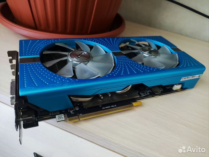 Видеокарта Sapphire rx590 GME 8gb Nitro+