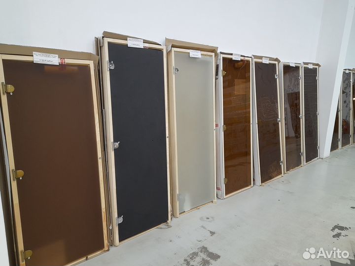 Дверь стекло в парилку, баню, сауну