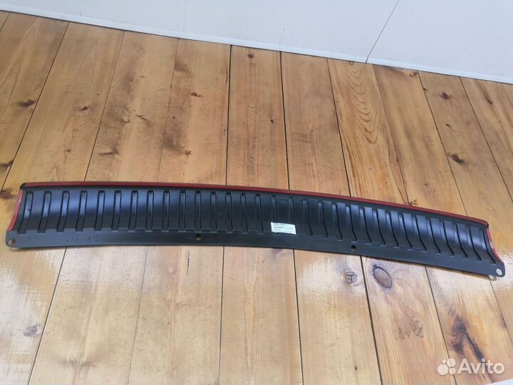 Накладка на задний бампер priora