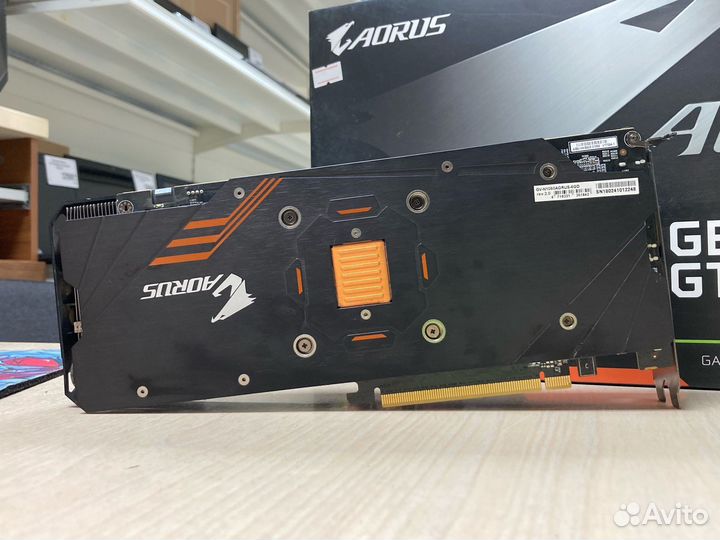 Видеокарта Gigabyte GV-N1060aorus-6GD 6gb