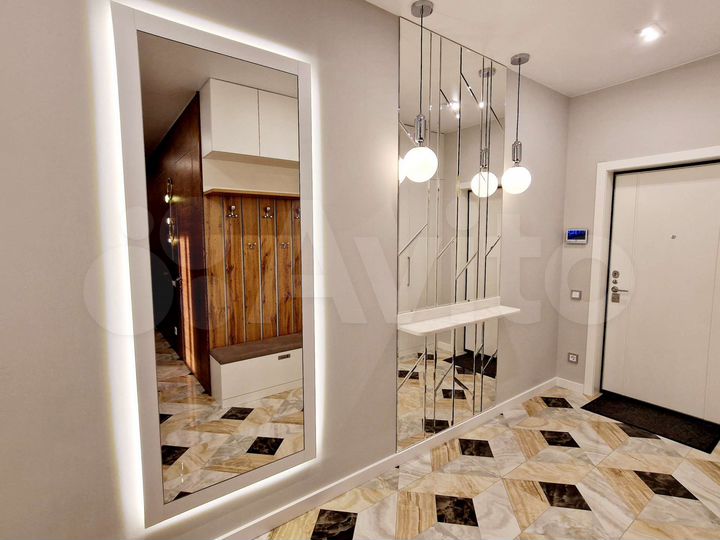 3-к. апартаменты, 90 м², 21/25 эт.
