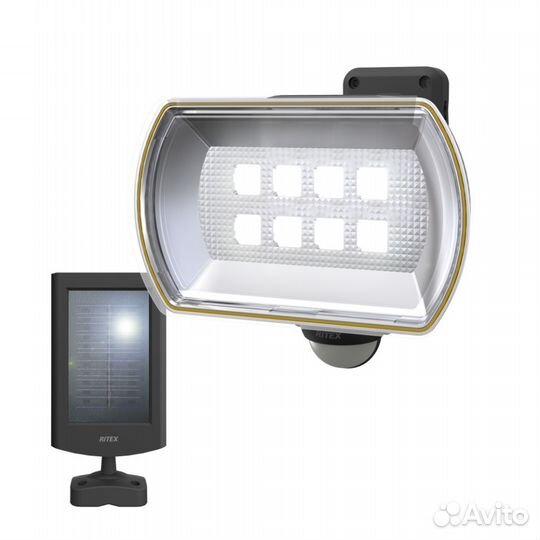 Прожектор с солнечной батареей ritex S-80L