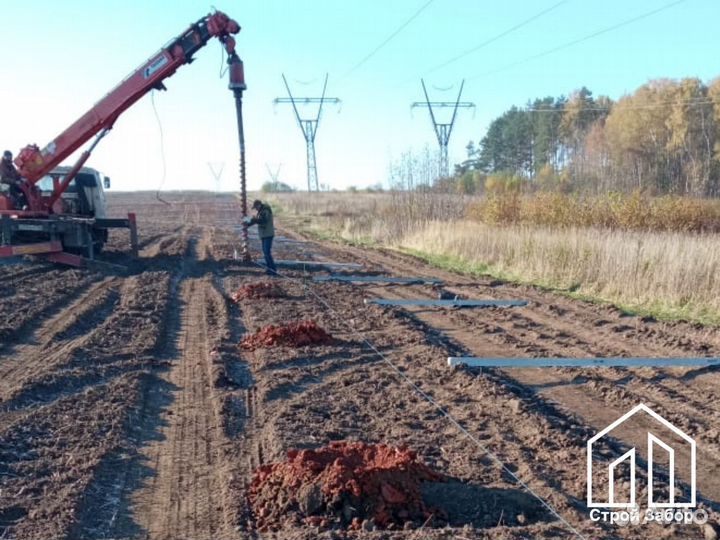 Рабица столбы