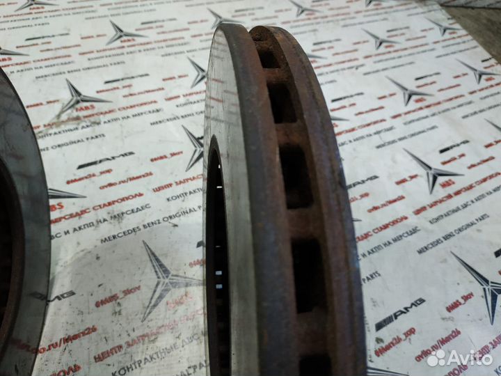 Диски тормозные перед w211 Mercedes
