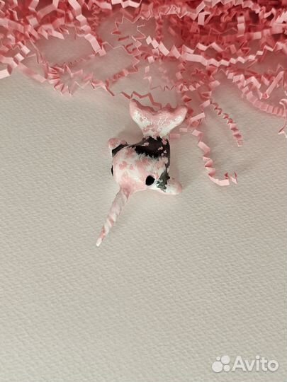 Морской единорог из запекаемой глины