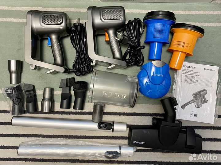 Запчасти на Пылесос scarlett