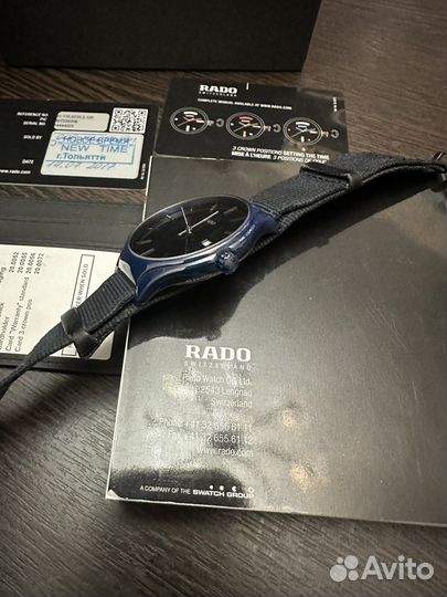 Часы rado true оригинал Швейцария