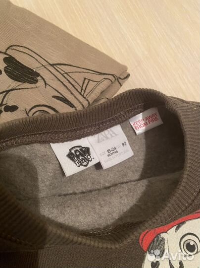 Костюм детский zara 92